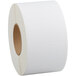 A roll of white Lavex thermal transfer labels.