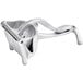 A silver Barfly jumbo aluminum juicer with a handle.