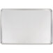 Vollrath 9002 Wear-Ever Full Size 18 Gauge Aluminum Bun / Sheet Pan - Wire in Rim, 18 inch x 26 inch