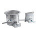 An Avantco stainless steel drop-in hot soup well with wires and a box.