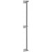 A Metroseal 4 metal post with brackets on a white background.