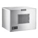 A Scotsman air cooled medium cube ice machine with a silver rectangular vent.