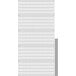 A white rectangular object with a grid pattern on it.