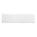 A white rectangular object with a black border on a white background.