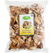 A white bag of dried oyster mushrooms.