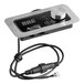 An Avantco remote control assembly for a range with a black and silver device and a black cable.