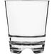 A stackable Libbey Tritan plastic rocks glass with a white background.