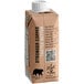 A carton of Wandering Bear Organic Straight Black Cold Brew Coffee bottles with a black bear on it.