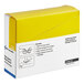 A white First Aid Only box with yellow and black text on a counter.