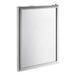 An Avantco white metal door for refrigeration equipment on a white background.