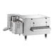 A Cooking Performance Group Countertop Ventless Impinger Conveyor Oven with a drawer.