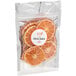 A white bag of Cocktail Garnish Dried Clementine Orange Slices.