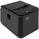 A black rectangular Adesso Nuprint 210 receipt printer with a blue light on top.