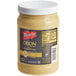 A jar of French's Dijon Mustard with a white label and lid.