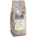 A bag of Republica del Cacao Ecuador white chocolate couverture with a label on it.