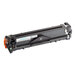 A Point Plus cyan toner cartridge for HP printers with white text on a black label.