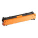 A Point Plus cyan toner cartridge replacement for HP CF211A on a white background.