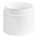 A white container with a lid.