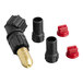 A black and red Chapin 3-gallon poly sprayer cylinder with a black cap.