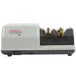 A white and silver Edgecraft Chef's Choice 2000 2 Stage Professional Knife Sharpener.