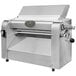 An Arcobaleno countertop dough sheeter with a lid.