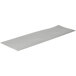 A grey ribbed Cactus Mat with curved edges on a white background.