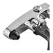A silver and black metal Regency Glass Filler Station tool.