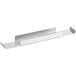 A silver rectangular metal divider bar.