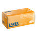 A white box of Lavex Pro nitrile gloves with diamond texture.