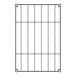 A black metal grid with black lines.