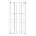 A Regency chrome wire wine shelf grid with holes.