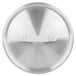 A Vollrath stainless steel rectangular lid with a metal handle.