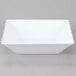 A white square GET Siciliano bowl.