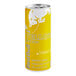 A yellow Red Bull Tropical energy drink can.