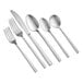 A set of Acopa Phoenix stainless steel spoons.