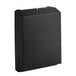 A black rectangular American Specialties, Inc. paper towel dispenser with a white background.