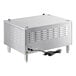 A silver Avantco countertop deck oven with a black cord.