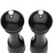 A Chef Specialties Windsor ebony finish pepper mill and salt mill set.