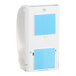 A white SC Johnson Professional soap dispenser with blue labels.