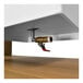 A white Astella mobile bar with a sink and faucet.