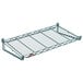 A Metro SmartWall G3 metal grid shelf.