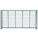 A Metro small wire grid shelf on a metal rack.