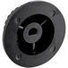 A black plastic Eagle Group infinite control knob with a hole in the center.