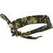 A Cordova Digital Camo cooling bandana tied in a knot.