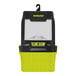 A Sun Joe 24V LED lantern with a battery pack.