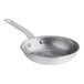 A close-up of a Vollrath Wear-Ever aluminum frying pan with a silver handle.