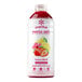 A white bottle of Smartfruit Lemon Blush Puree with a label featuring lemons and strawberries.