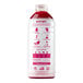 A white bottle of Smartfruit Lemon Blush Puree with pink labels.