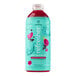 A bottle of Smartfruit Recharge Dragon Fruit and Elderberry juice concentrate with a blue cap and label.