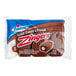 A package of Hostess Zingers Devil's Food Cake on a white background.